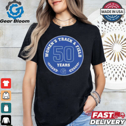 Georgetown Women’s Track & Field Country 100 Years Anniversary T Shirt