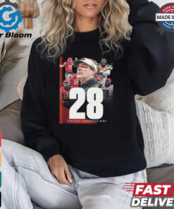 Georgia Bulldogs 28 Straight Conference Wins Shirt