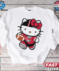 Georgia Bulldogs Cute Hello Kitty Football shirt