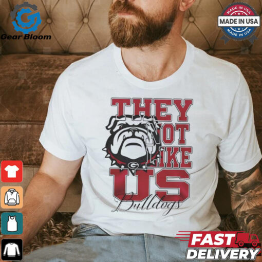 Georgia Bulldogs Football they not like us shirt