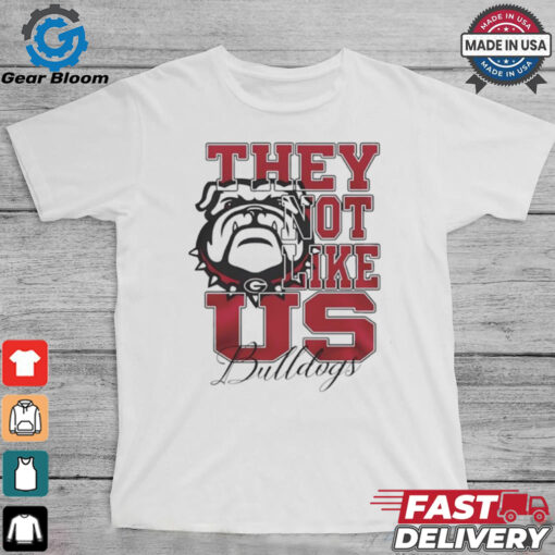 Georgia Bulldogs Football they not like us shirt