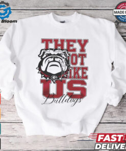 Georgia Bulldogs Football they not like us shirt