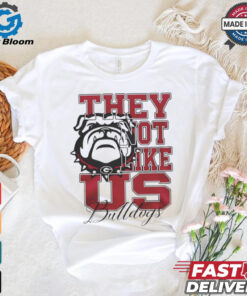 Georgia Bulldogs Football they not like us shirt