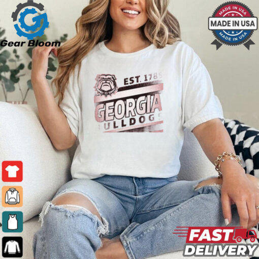 Georgia Bulldogs Fanatics Ideal Faded Big Tall T Shirt