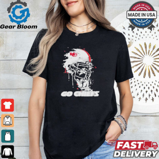 Go Chiefs Kansas City Football Skull shirt