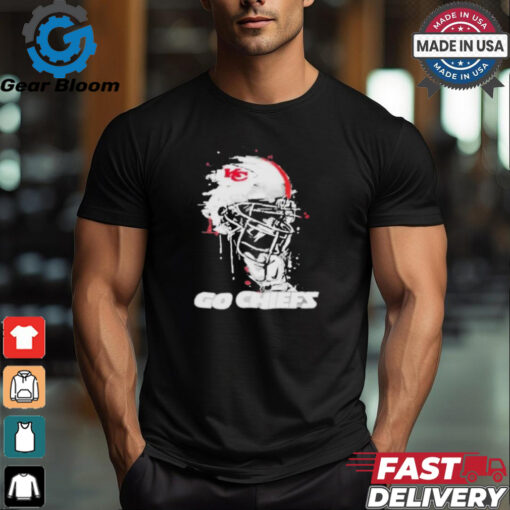 Go Chiefs Kansas City Football Skull shirt