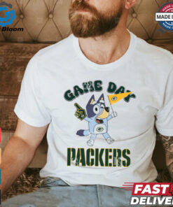 Green Bay Packers Bluey Game Day shirt