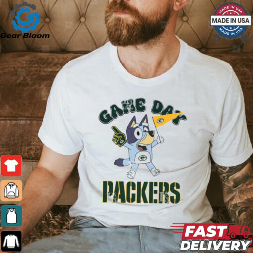 Green Bay Packers Bluey Game Day shirt