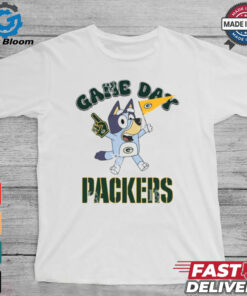 Green Bay Packers Bluey Game Day shirt