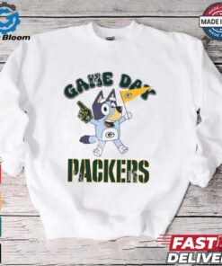 Green Bay Packers Bluey Game Day shirt