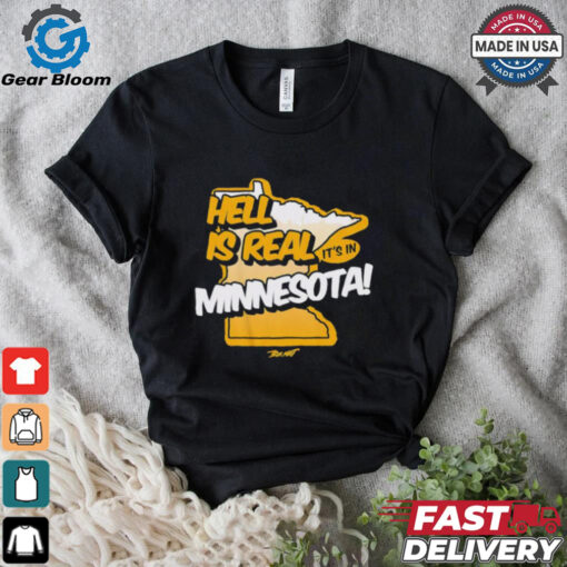 Green Bay Packers hell is real it’s in Minnesota shirt