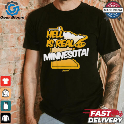 Green Bay Packers hell is real it’s in Minnesota shirt