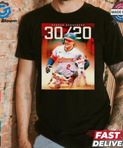 Gunnar Henderson Baltimore Orioles first career 30 20 season T shirt