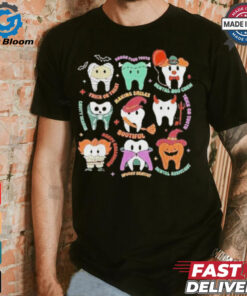 Halloween Dental Boo Crew Dentist Costume Teeth Shirt