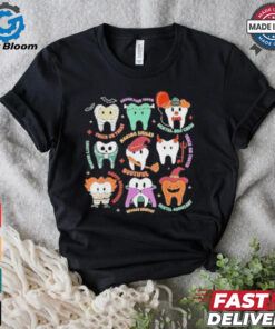 Halloween Dental Boo Crew Dentist Costume Teeth Shirt