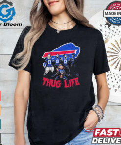 Halloween Horror Characters X Buffalo Bills Thug Life Shirt