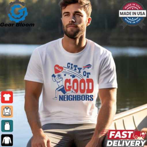 Homage Buffalo Bills City of Good Neighbors T Shirt