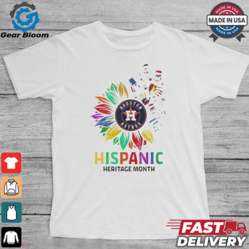 Houston Astros Hispanic Heritage Month 2024 shirt