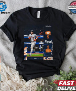 Houston Astros Win 5 2 Cleveland Guardians 2024 Postseason Final Score shirt