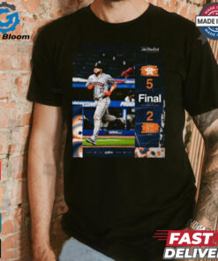 Houston Astros Win 5 2 Cleveland Guardians 2024 Postseason Final Score shirt