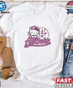 Houston Astros X Hello Kitty Pink Shirt