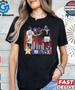 Houston Astros x Houston Texans Signature Skyline shirt