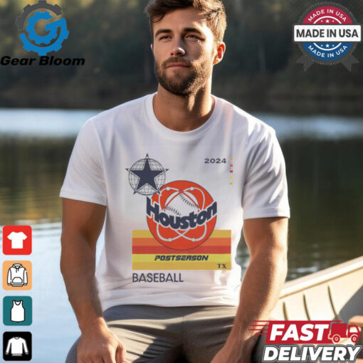 Houston October Baseball Postseason 2024 t shirt