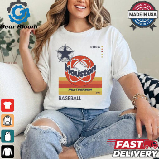 Houston October Baseball Postseason 2024 t shirt