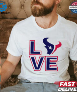 Houston Texans NFL football season 2024 love shirt