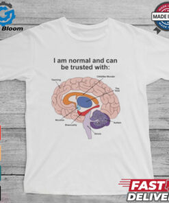 I Am Normal And Can Be Trusted With T Shirts