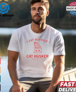 I Eat Buffalo Cat Husker Lincoln Sept 7 2024 shirt