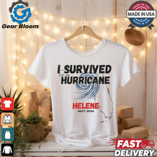 I Survived Hurricane Helene Florida Sept 2024 T Shirt