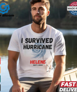 I Survived Hurricane Helene Florida Sept 2024 T Shirt