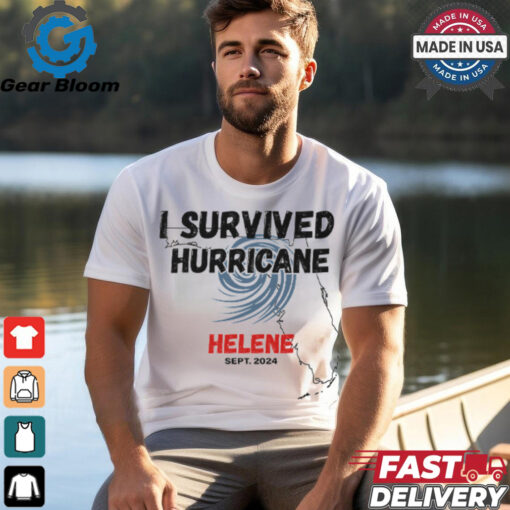 I Survived Hurricane Helene Florida Sept 2024 T Shirt