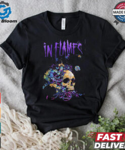 In Flames Skull And Vine Artwork Shirt