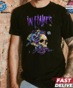 In Flames Skull And Vine Artwork Shirt