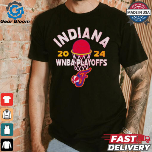 Indiana Fever 2024 playoff participant hooping T shirt