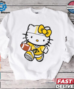 Iowa Hawkeyes Cute Hello Kitty Football shirt