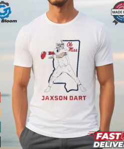 Jaxson Dart State Star Ole Miss Football T Shirts
