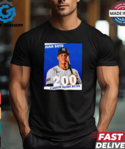 Juan Soto 200 career home runs MLB shirt