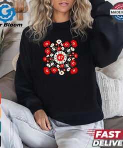 Kamala Harris 47th president supporters floral shirt