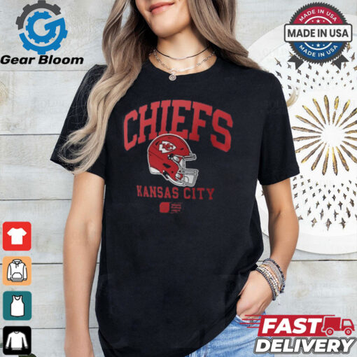 Kansas City Chiefs Nike Anthracite Helmet Essential T Shirt