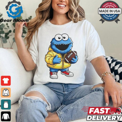 Keon Coleman Cookie Monster Football shirt