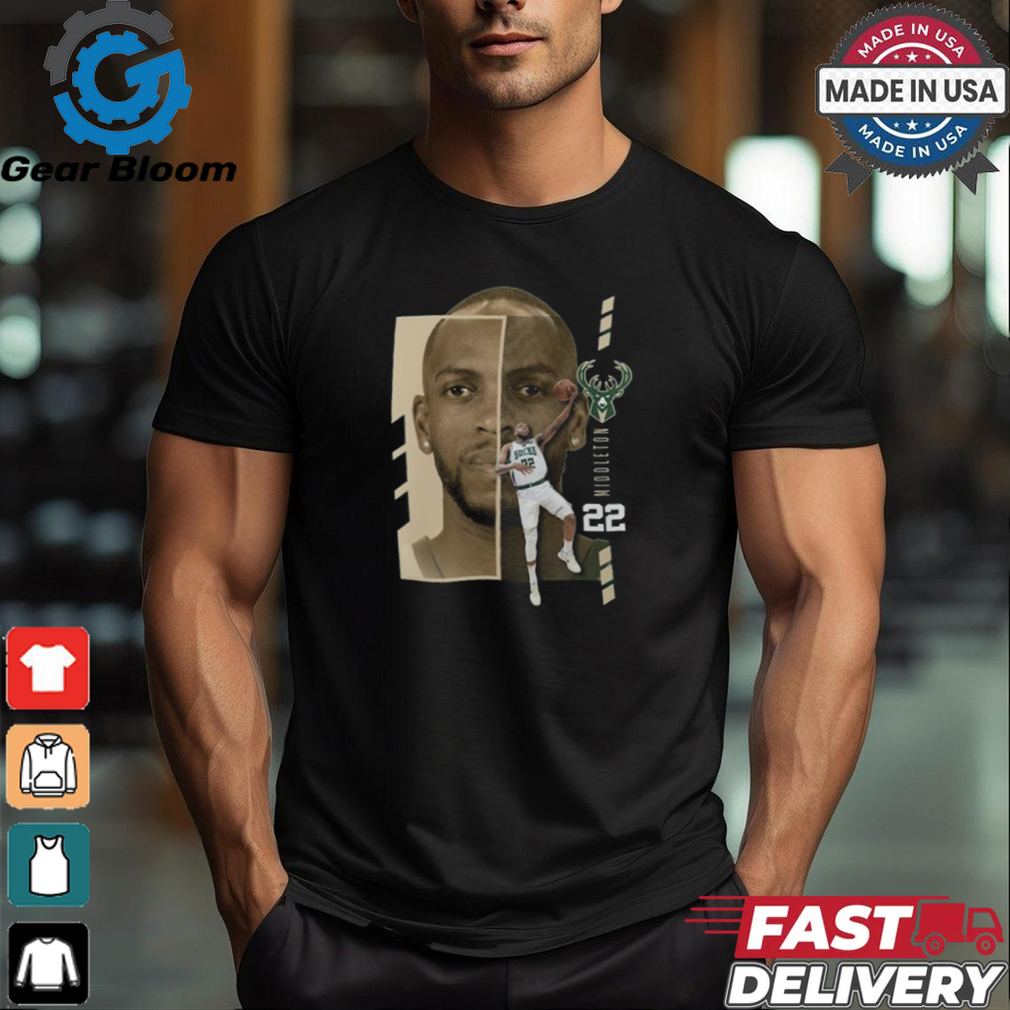 Khris Middleton #22 Milwaukee Bucks Player Name And Number Jump Pass t shirt Khris Middleton #22 Milwaukee Bucks Player Name And Number Jump Pass t shirt
