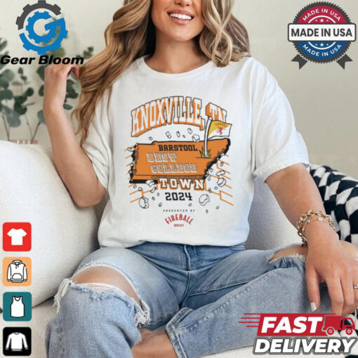 Knoxville TN Best College Town 2024 Fireball t shirt