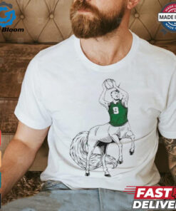 Kristaps Porzingis Unicorn Green Boston shirt