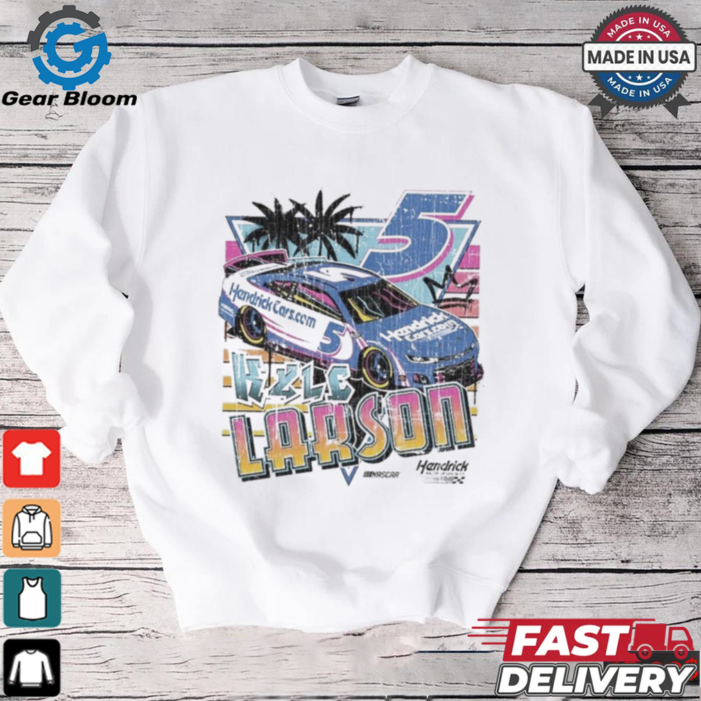Kyle Larson Hendrick Motorsports Team Hendrickcars.com Car Shirt Kyle Larson Hendrick Motorsports Team Hendrickcars.com Car Shirt