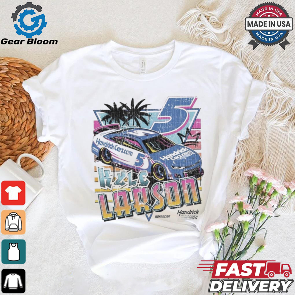 Kyle Larson Hendrick Motorsports Team Hendrickcars.com Car Shirt Kyle Larson Hendrick Motorsports Team Hendrickcars.com Car Shirt