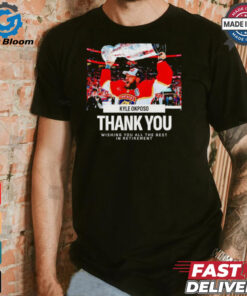 Kyle Okposo thank you wishing you all the best in retirement shirt