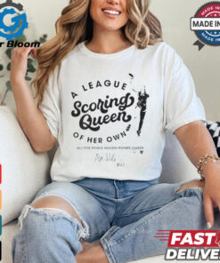 Las Vegas Aces A’ja Wilson Scoring Queen A League Of Her Own All Time Single Season Points Leader Signature t shirt